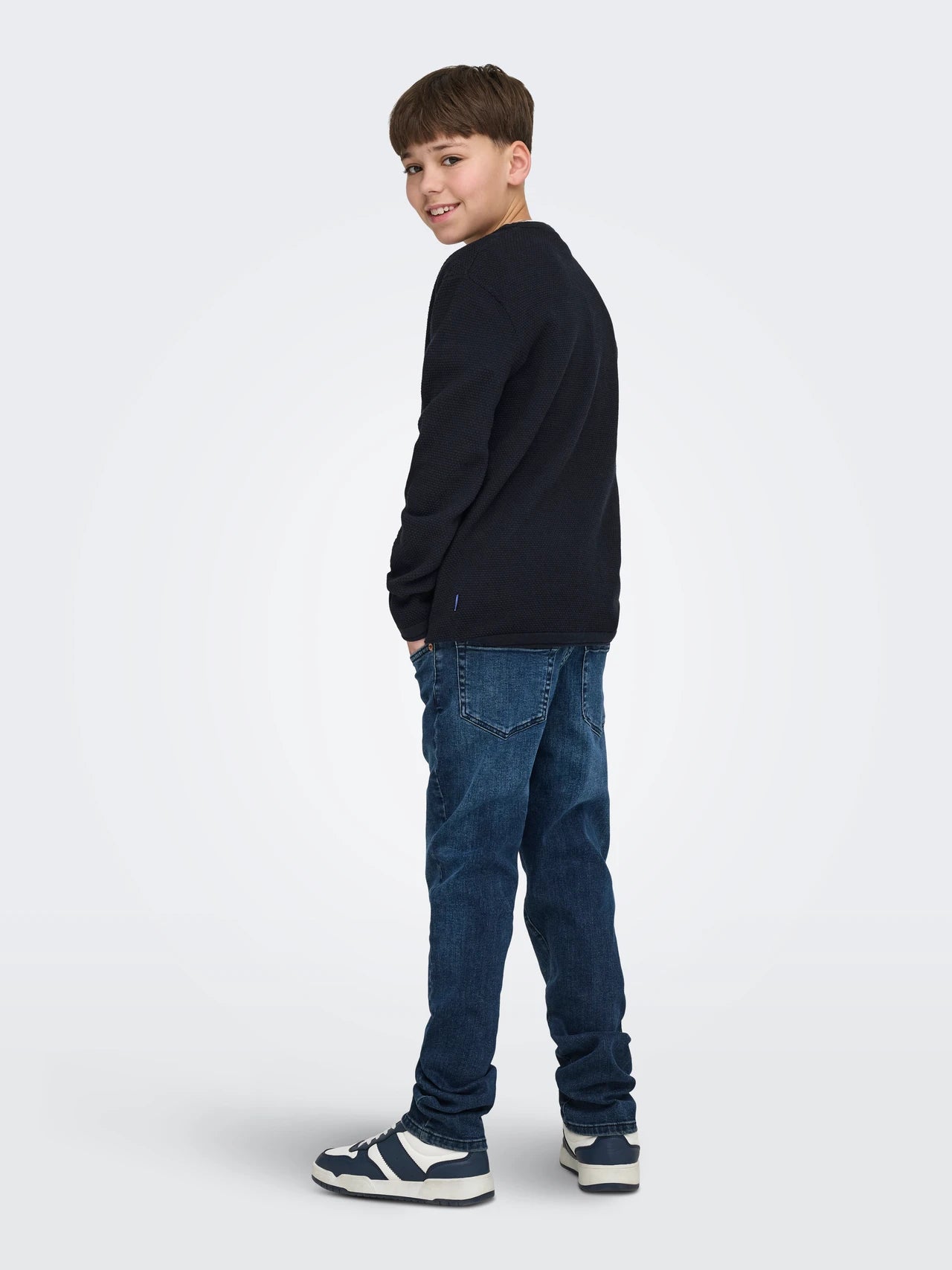 JR PANTER PULLOVER NAVY
