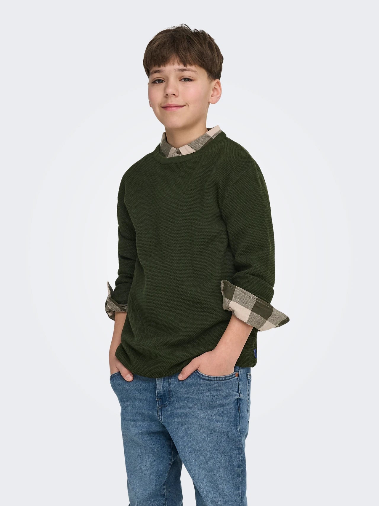 JR PANTER PULLOVER ROSIN