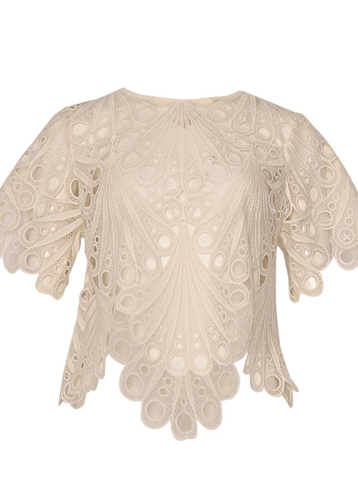 KEZZIE BLUS IVORY