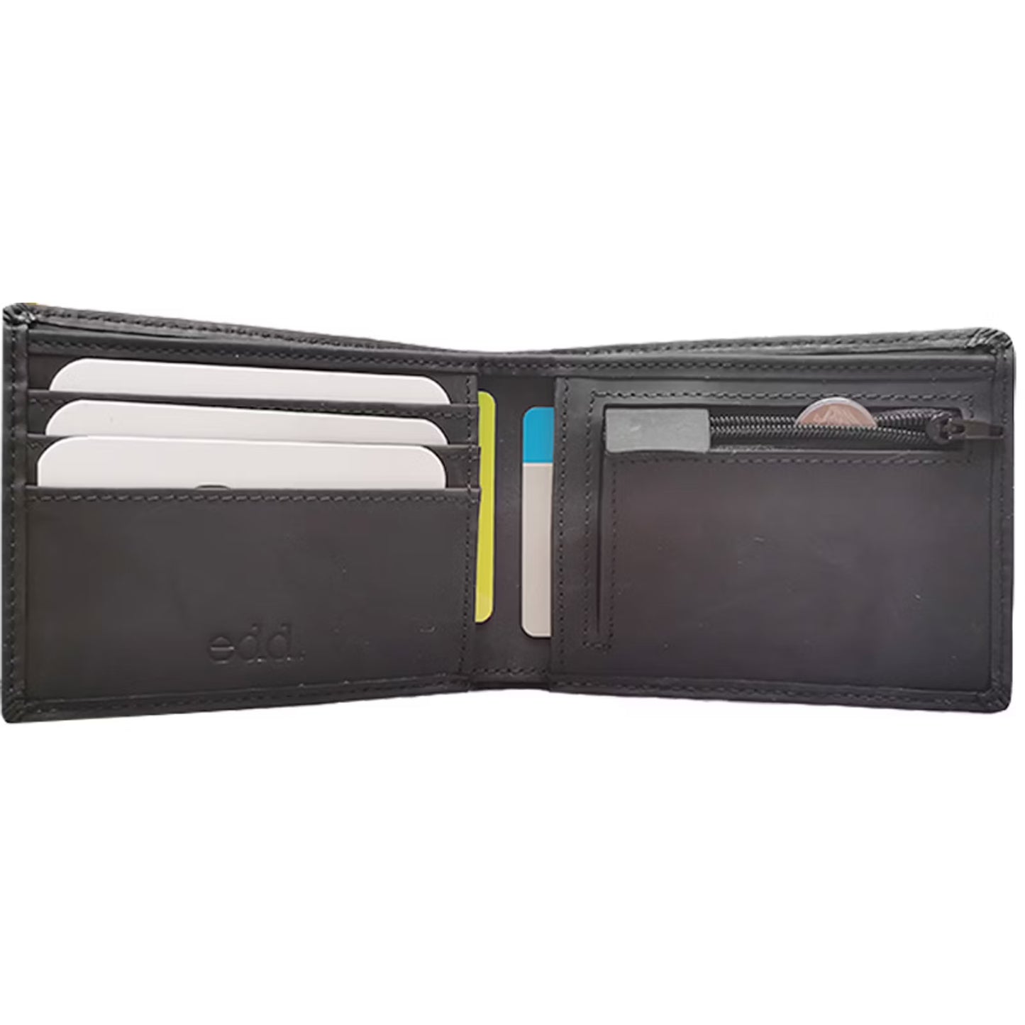 KLASSISK PLÅNBOK LÄDER SVART