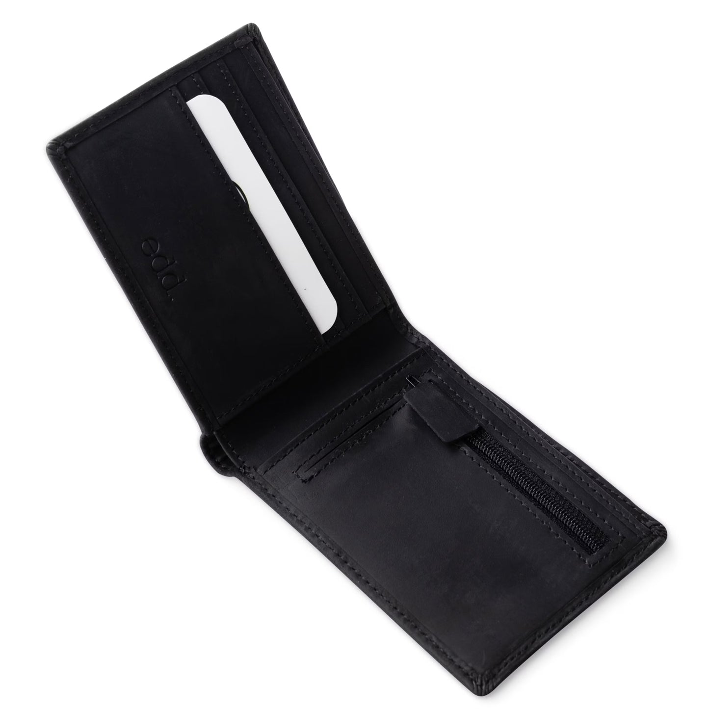 KLASSISK PLÅNBOK LÄDER SVART