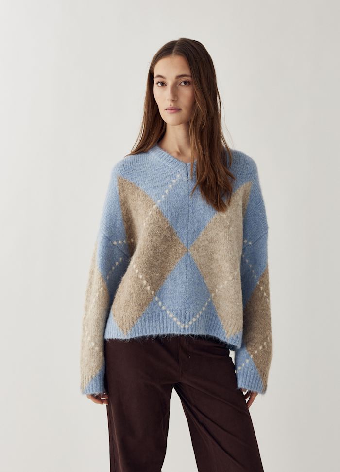 LAI KNIT SKY BLUE MIX