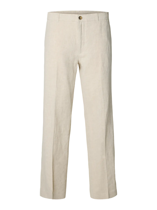LEROY LINEN PANT PURE CASHMERE