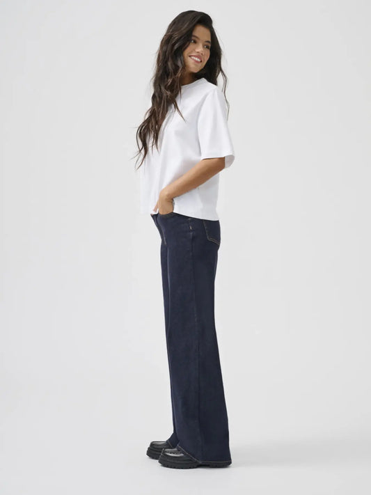 MADISON BLUSH HW WIDE DARK BLUE L32