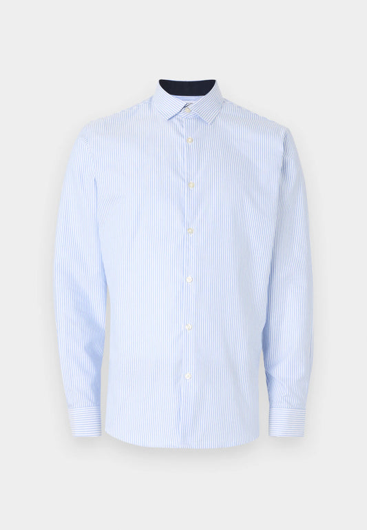 MARK SHIRT SKYBLUE/STRIPES