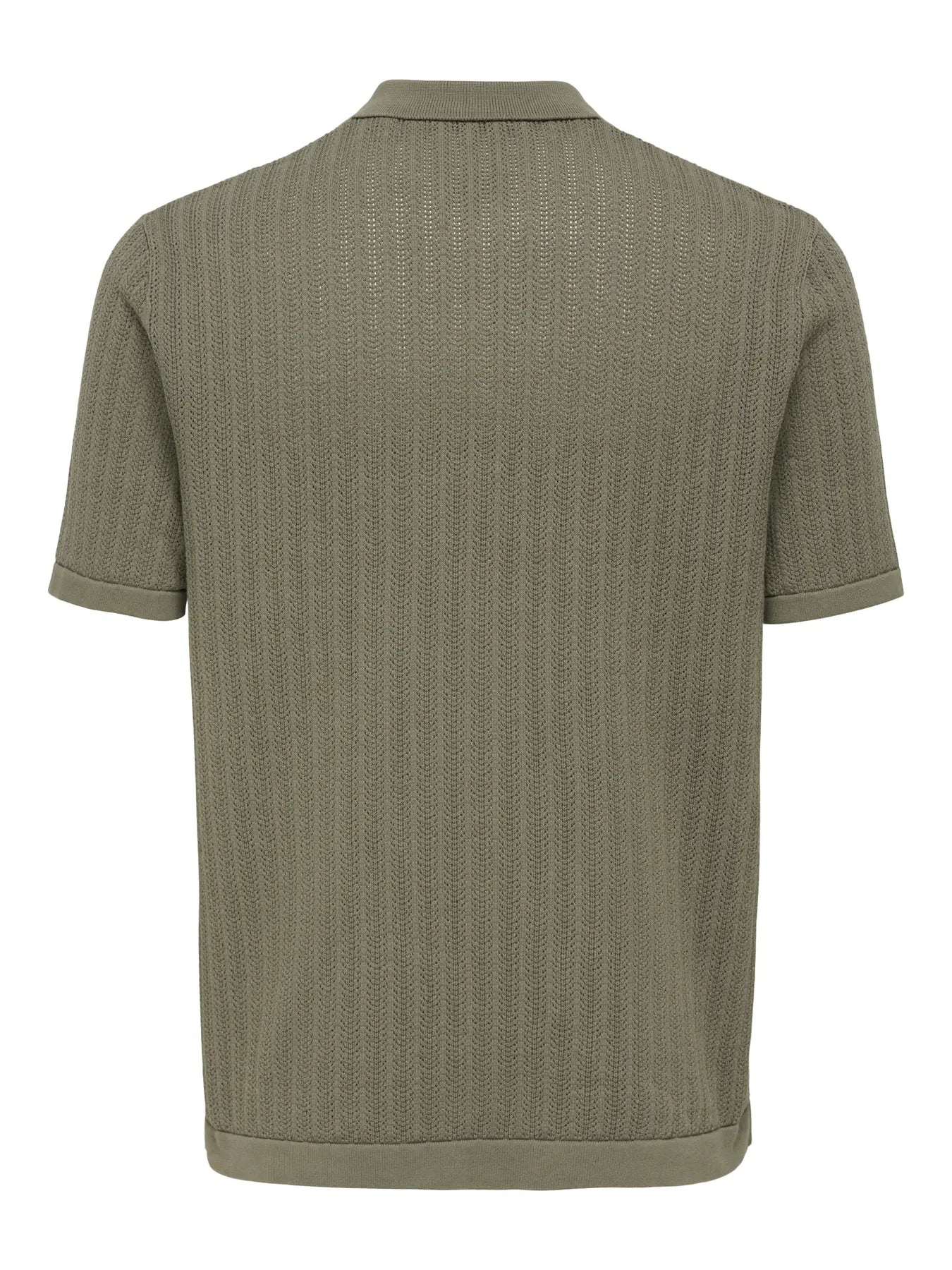 MOON REG 12 SS POLO KNIT BUNGEE CORD