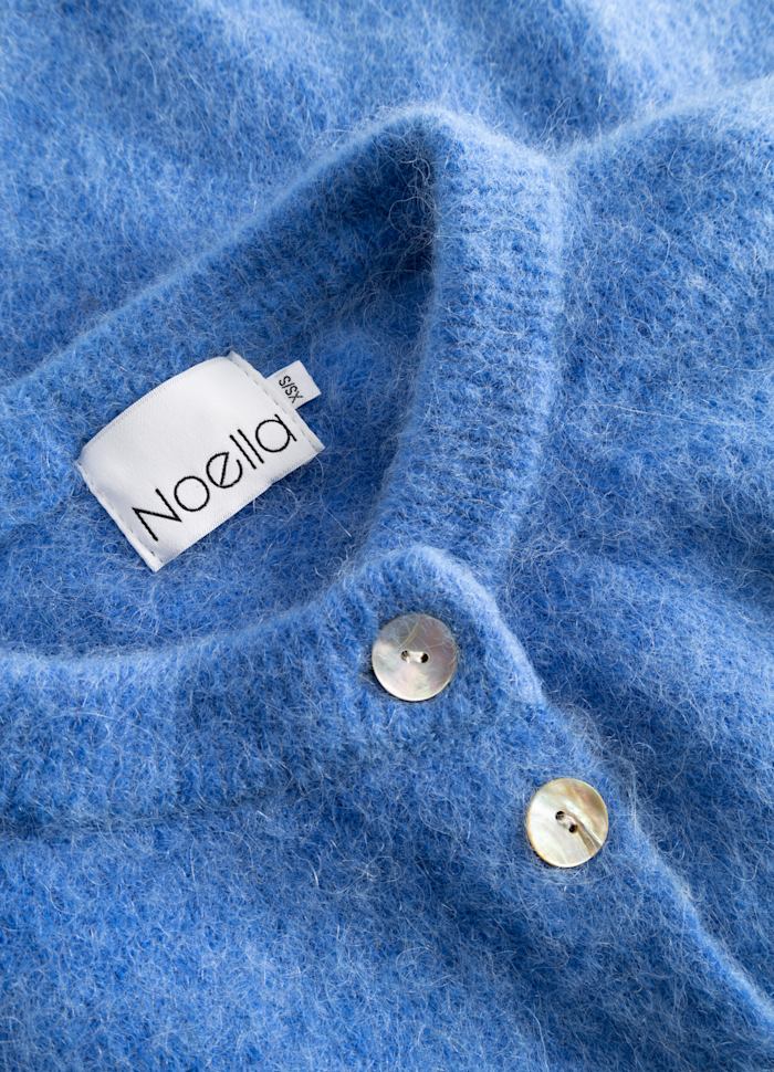 KAE KNIT CARDIGAN DUSTY BLUE