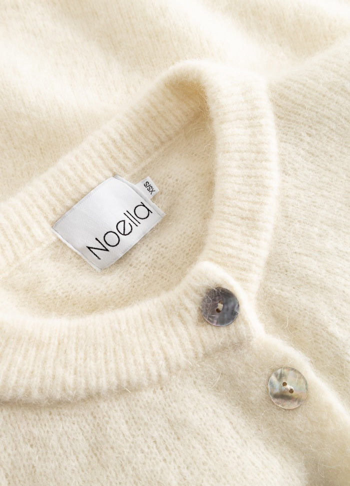 KAE KNIT CARDIGAN OYSTER