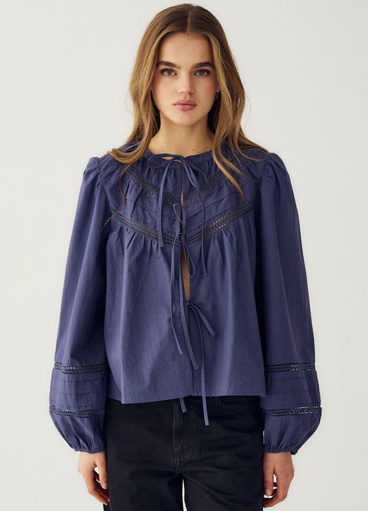 MARCELINE BLUS DUSTY BLUE