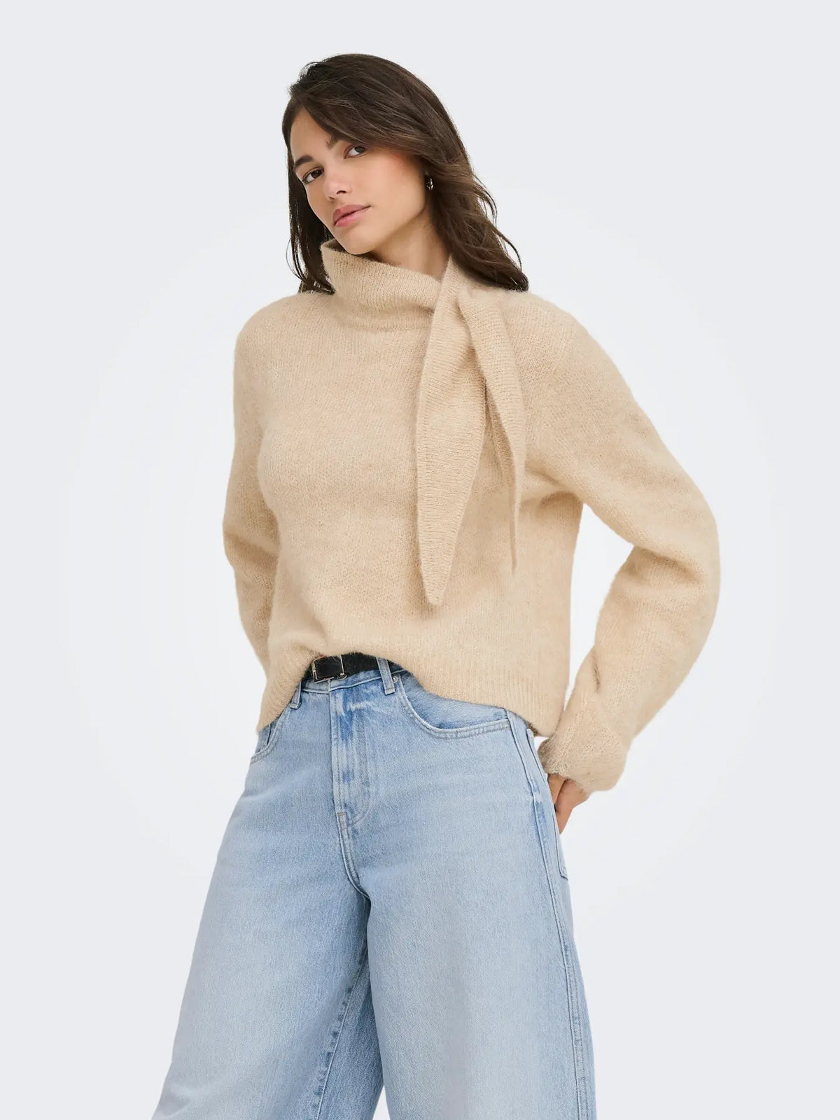 NOEME SCARF KNIT BIRCH