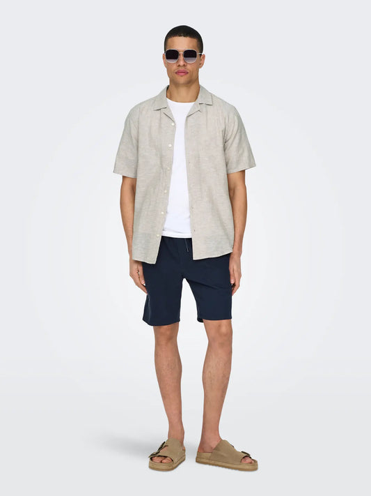 LINUS SHORTS DARK NAVY