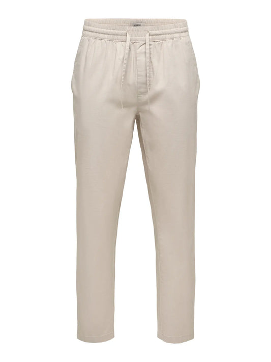 REID TAPERED PANT SILVER LINING