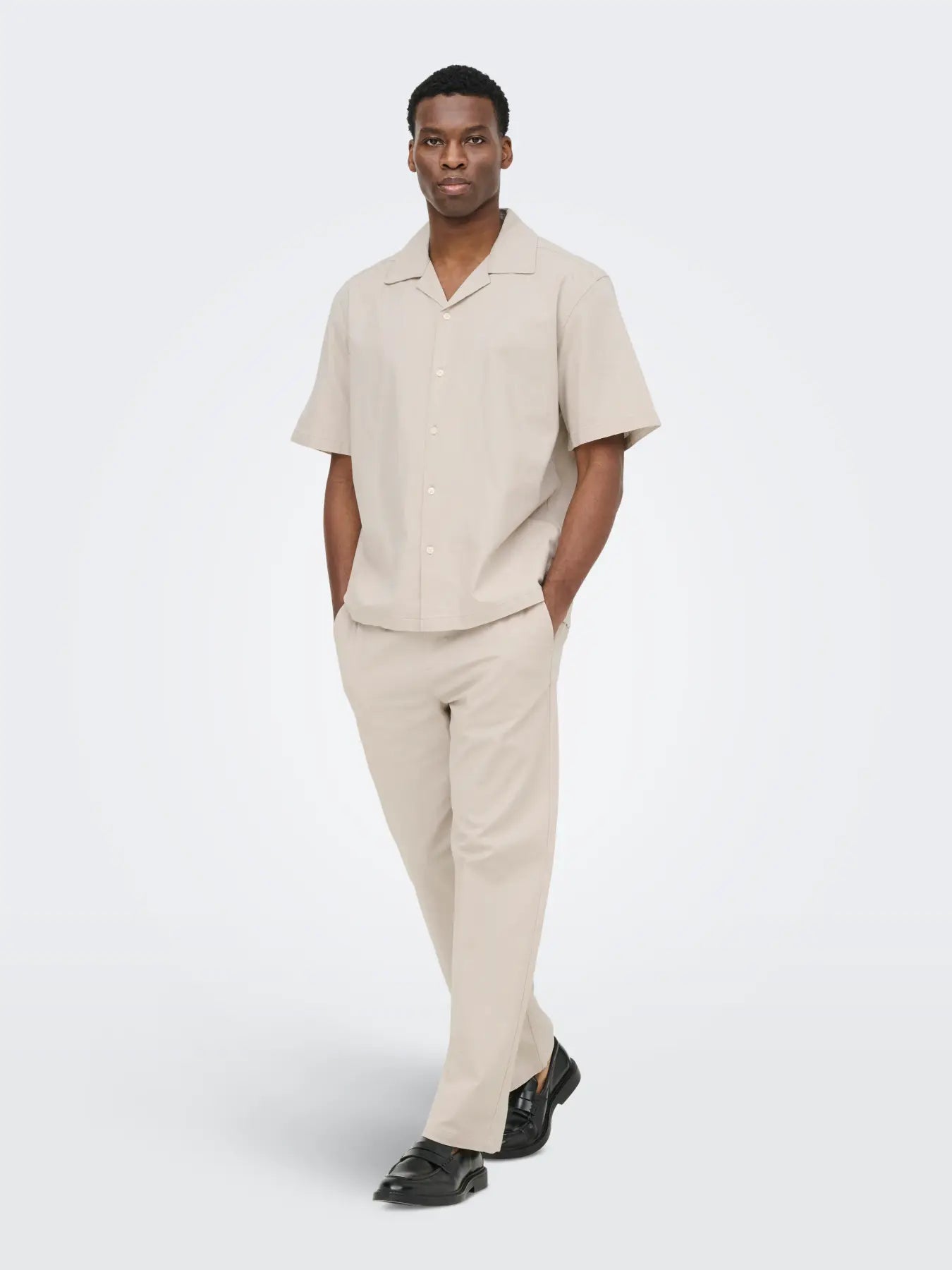 REID TAPERED PANT SILVER LINING