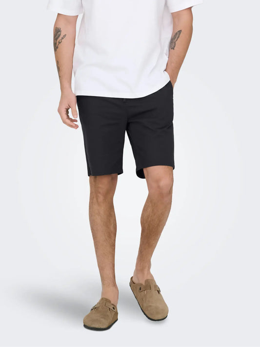 REID SHORTS BLACK