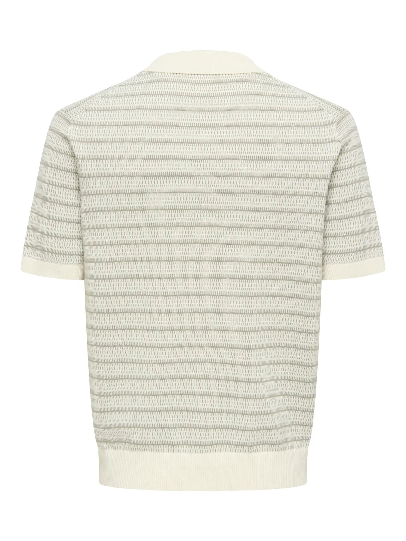 TILO LIFE REG SS SPLIT NECK KNIT
