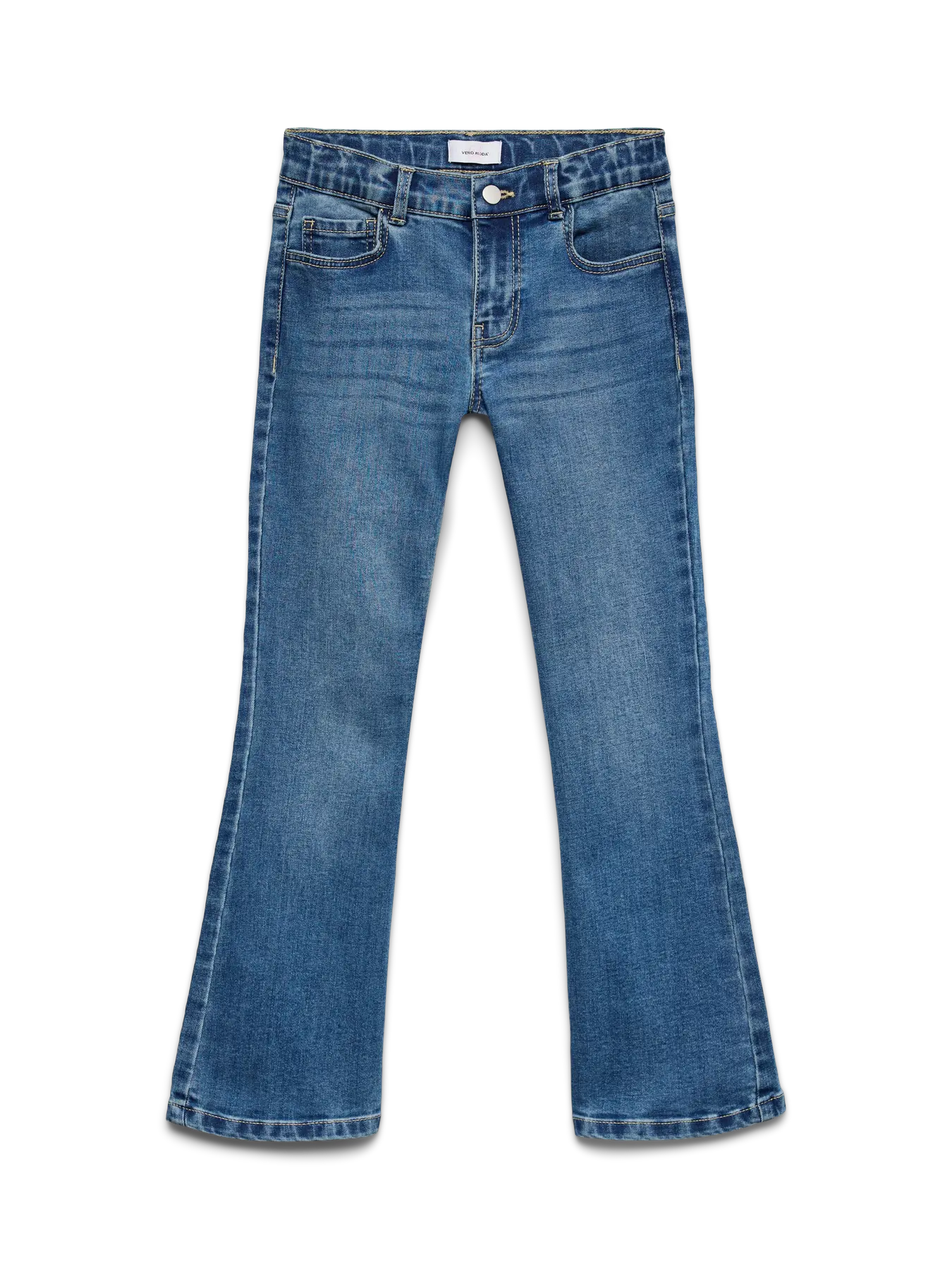 RIVER FLARED JEANS MEDIUM BLUE