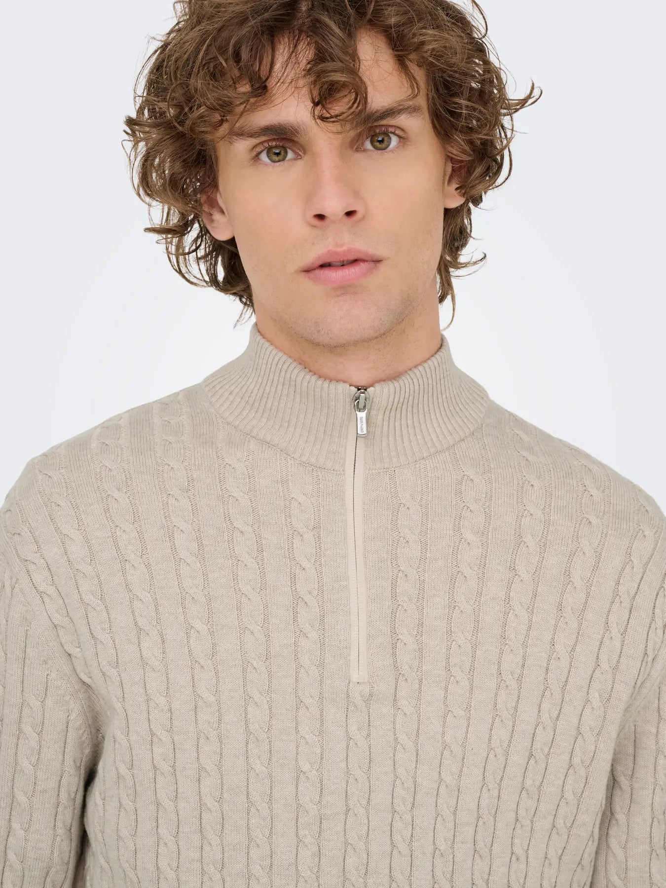 LOUI HALFZIP OATMEAL