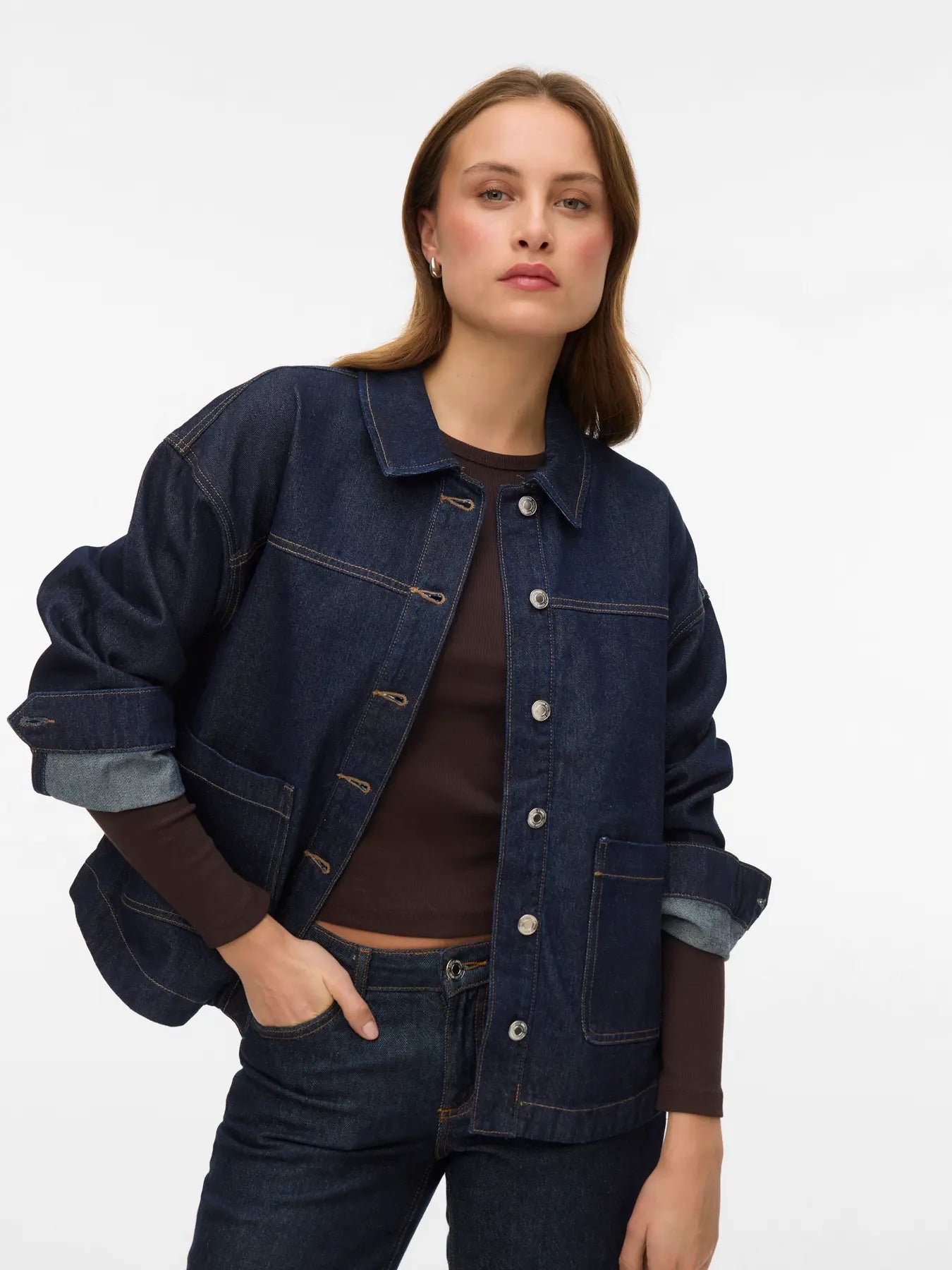 JAMIE DENIMJACKET DARK RINSE