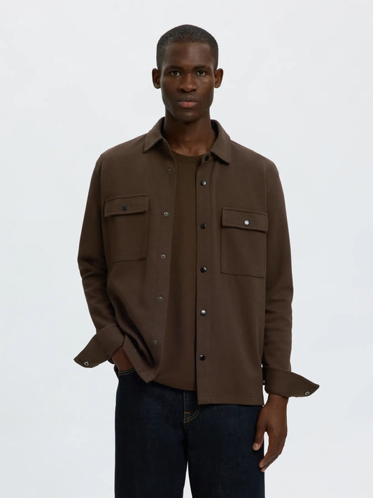 JACKIE OVERSHIRT BLUE DELICASSO