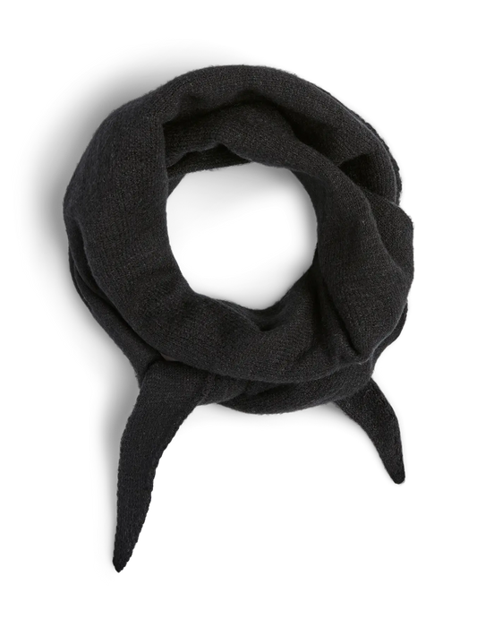 KOMMA SCARF BLACK