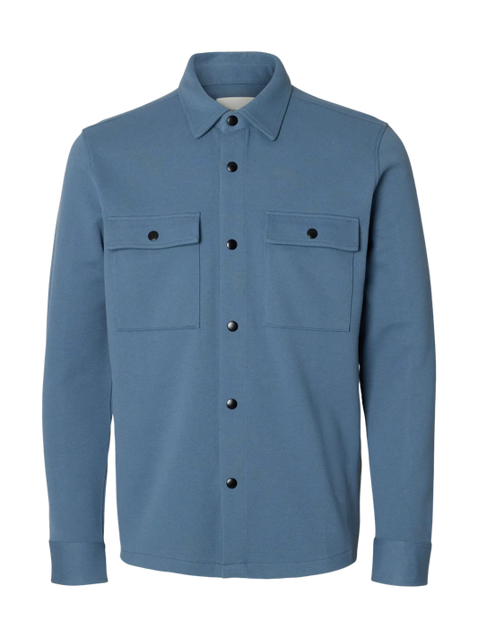 JACKIE OVERSHIRT BLUE MIRAGE