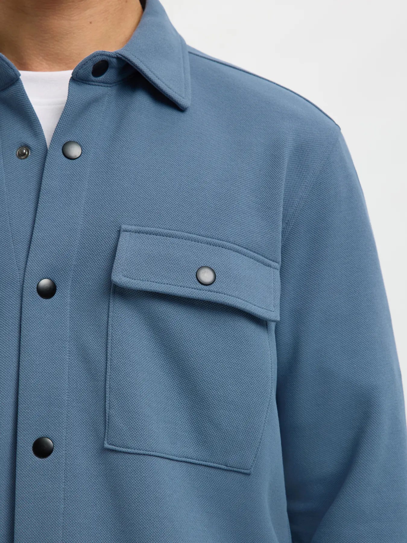 JACKIE OVERSHIRT BLUE MIRAGE