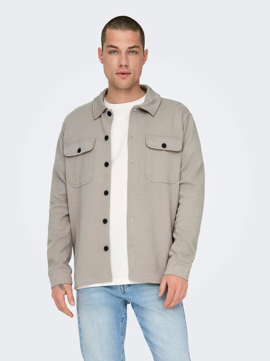 NEW KODYL OVERSHIRT VINTAGE KHAKI