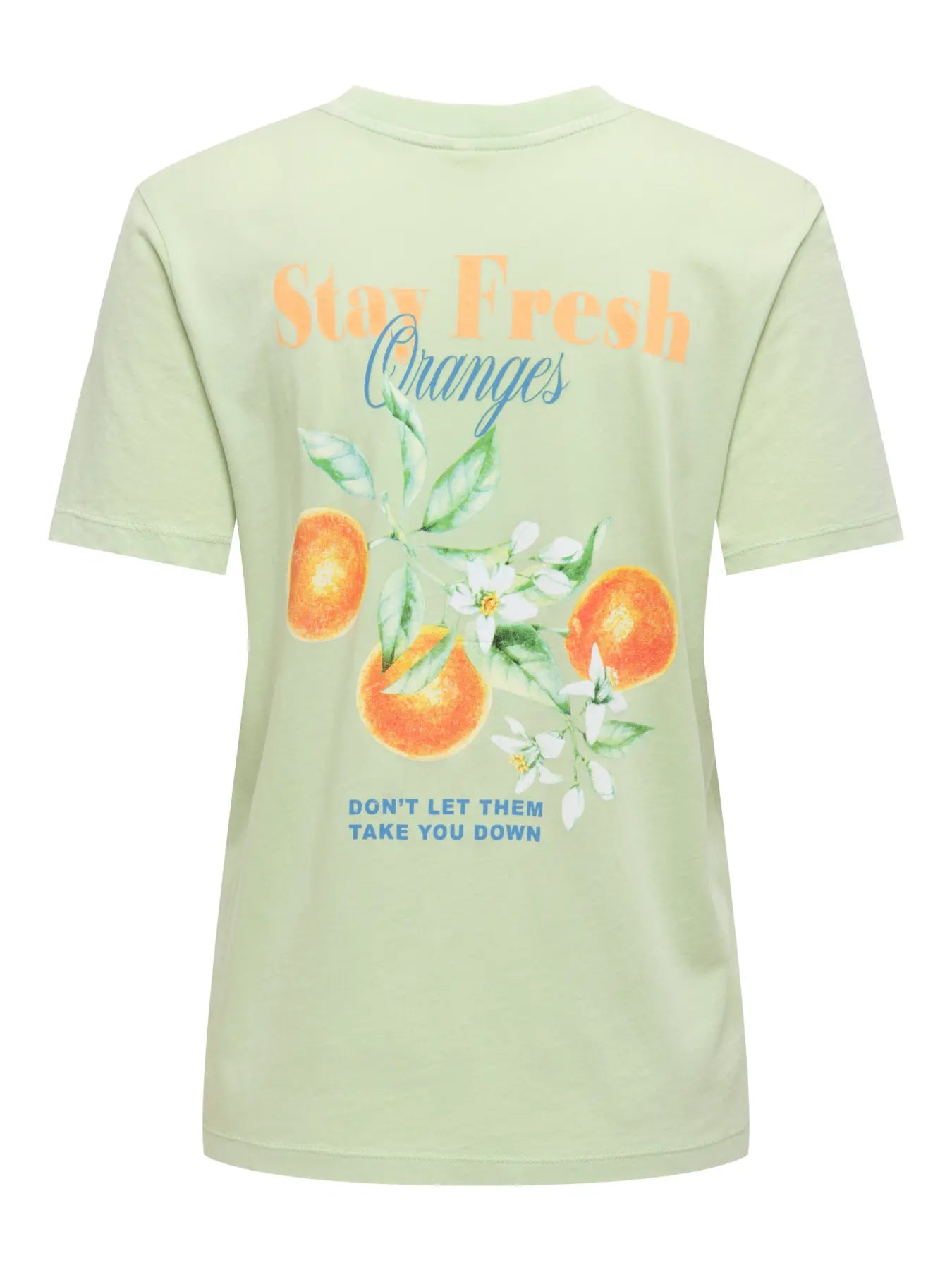 LUCY MONJA T-SHIRT LAUREL GREEN/STAY FRESH
