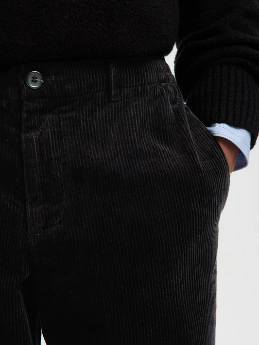 LEROY CORD PANT BLACK
