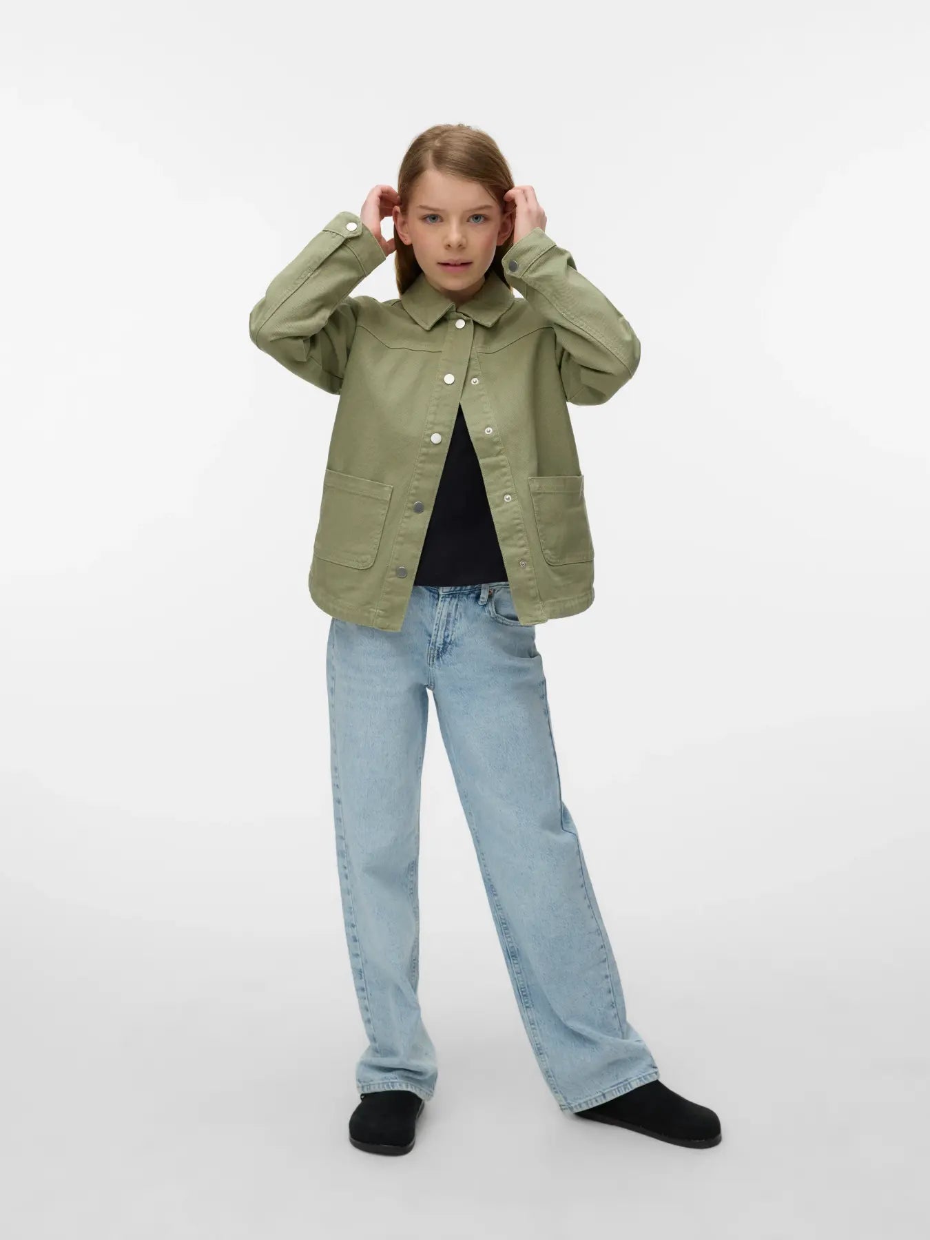 JAMIE JACKET WASHED GREEN