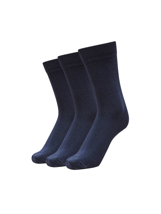 SLH 3-PACK SOCKS NAVY
