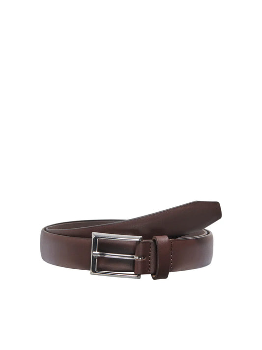 BASIC LEATHER BELT BROWN