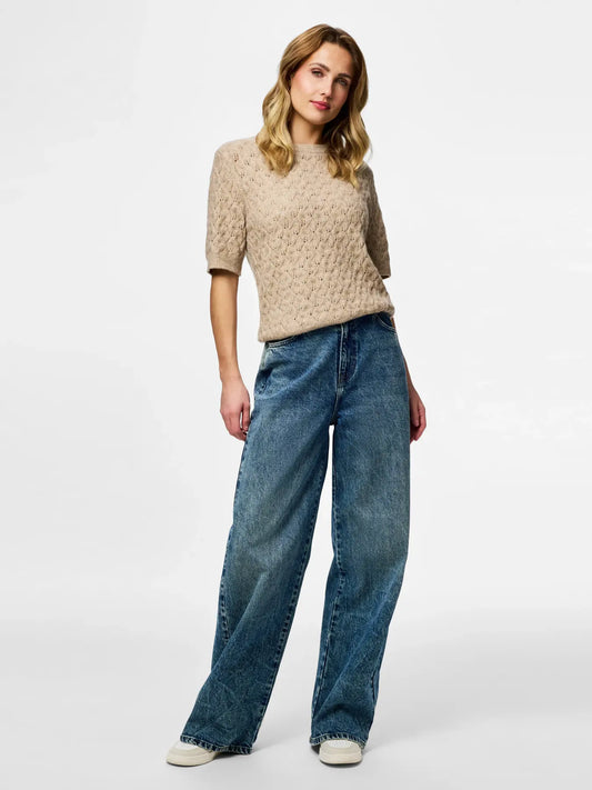 LEOU KNIT TAUPE
