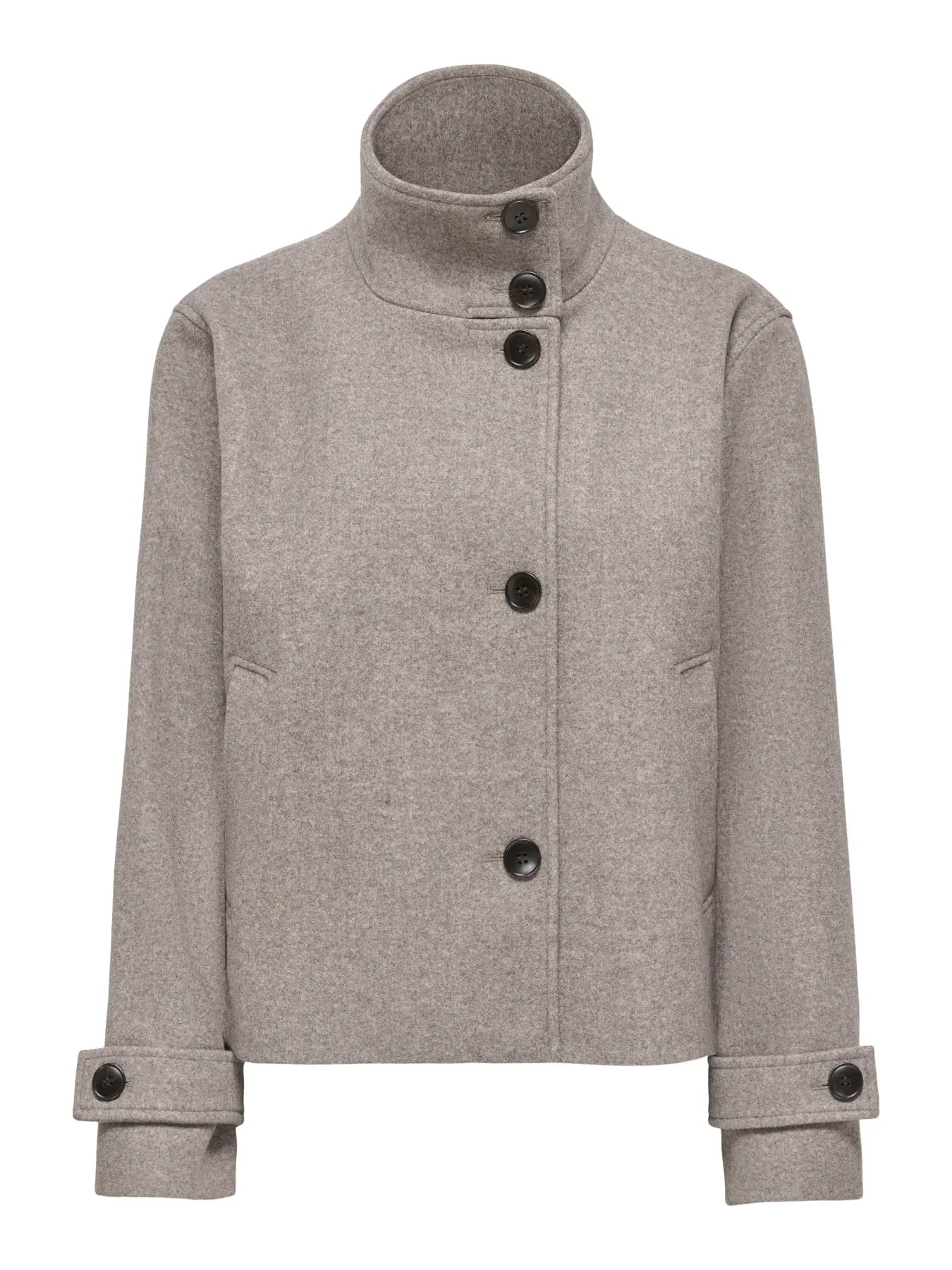 VELA HIGH NECK JACKET MOREL
