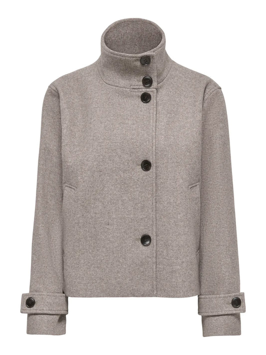 VELA HIGH NECK JACKET MOREL