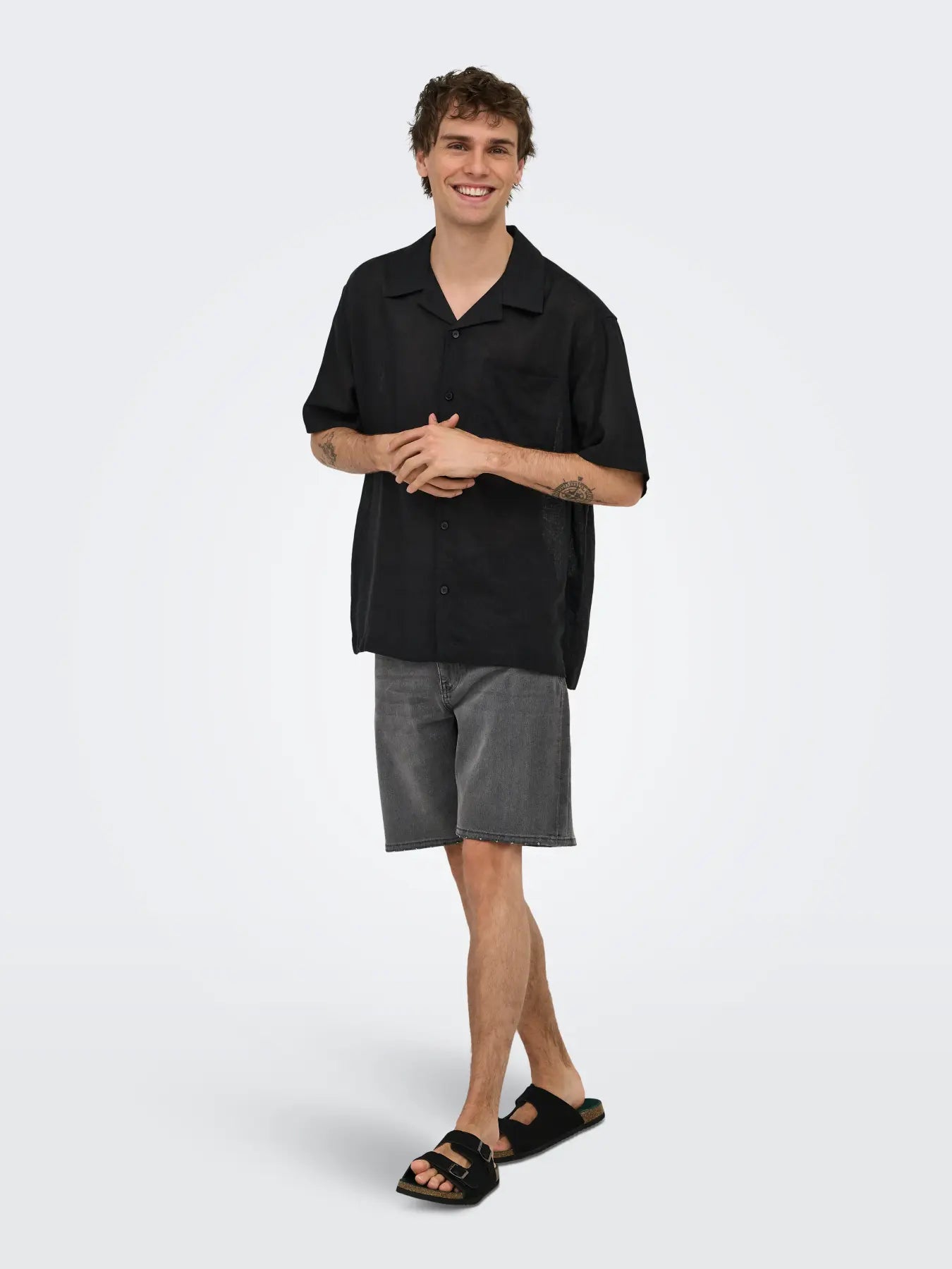 LAURENCE SHIRT BLACK