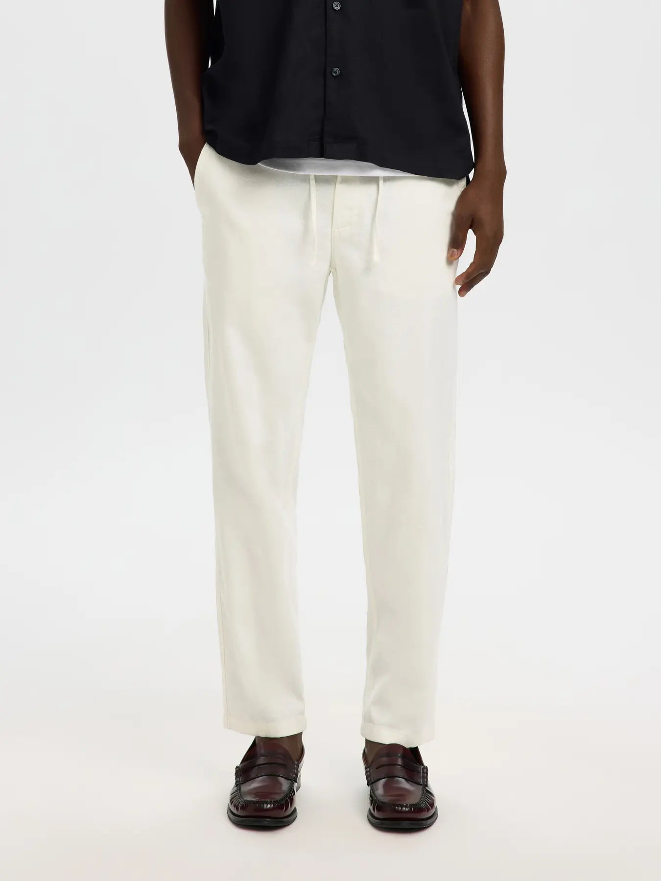 BRODY LINEN PANT CLOUD DANCER
