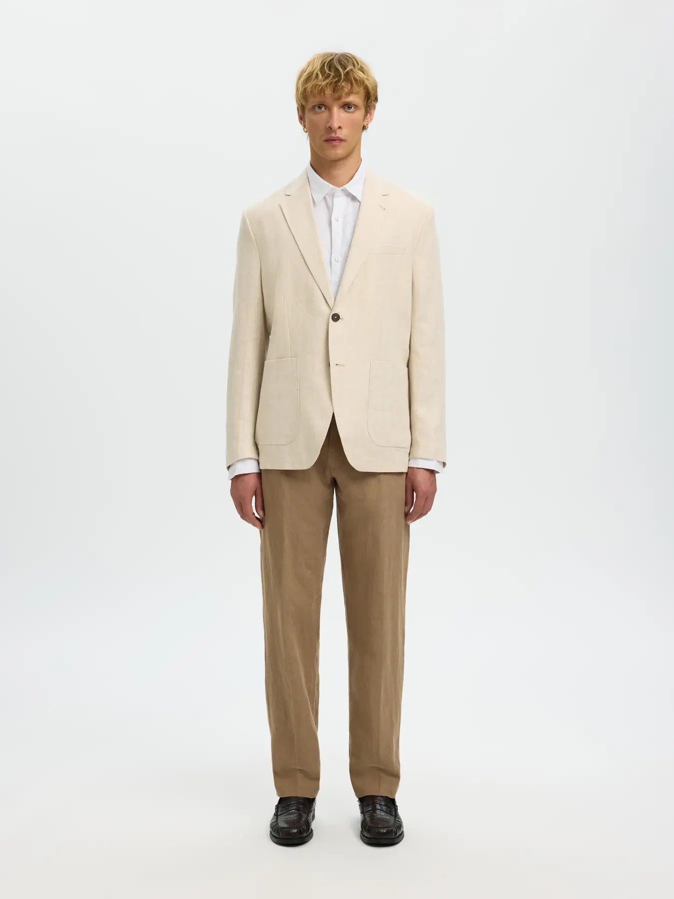 KYLIAN LINEN SHIRT WHITE