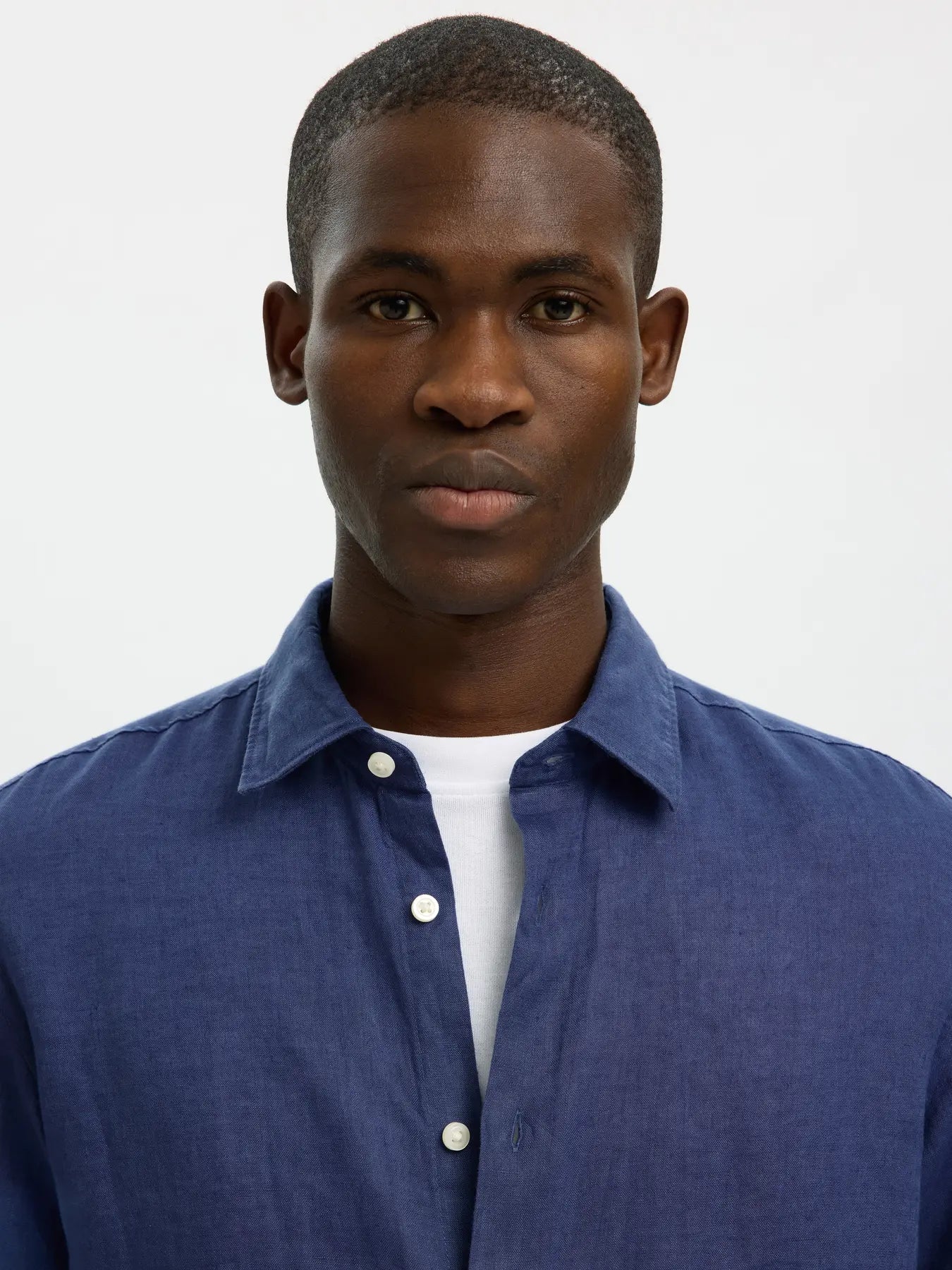 KYLIAN LINEN SHIRT OCEANA