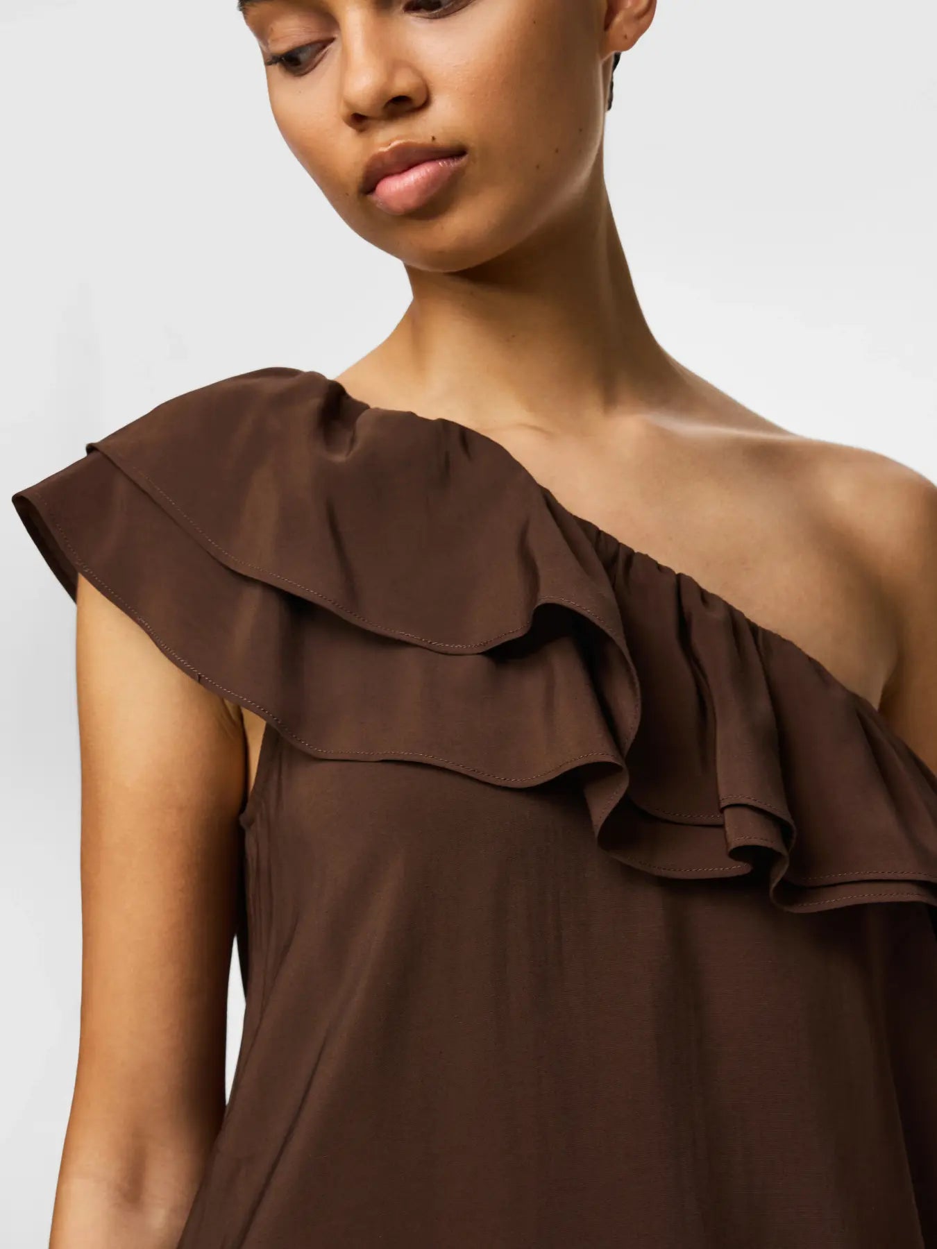 PENELOPE ONE-SHOULDER DRESS