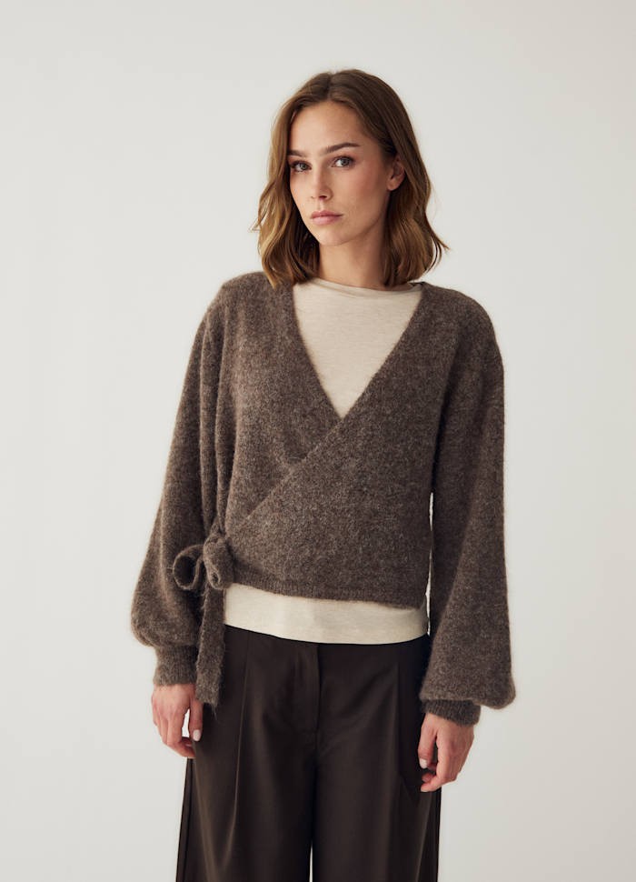 MARLEE WRAP KNIT