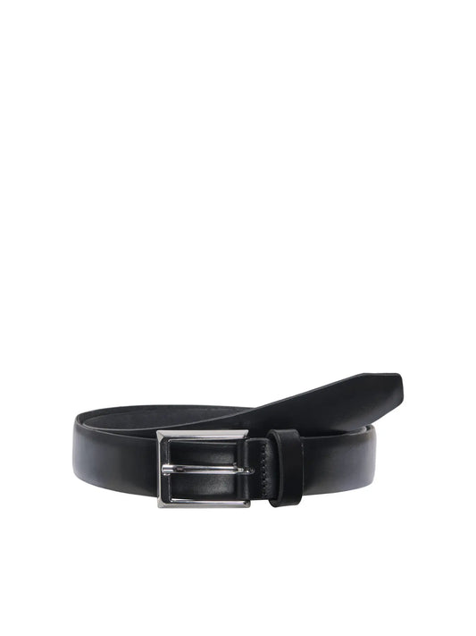 BASIC LEATHER BELT BLACK