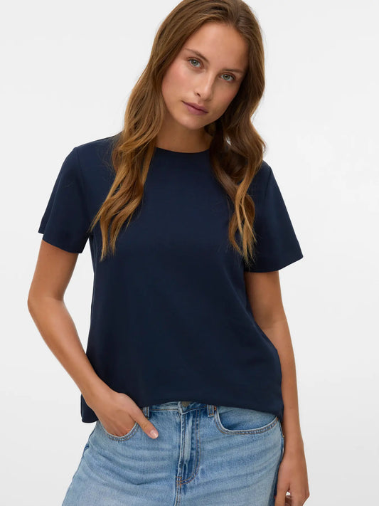 NAIMA T-SHIRT DARK SAPPHIRE