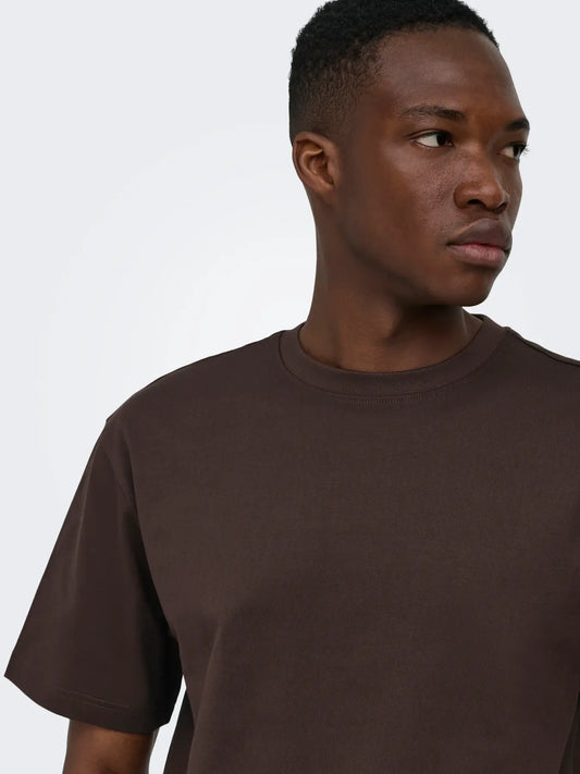 FRED RLX TEE - COFFEE BEAN