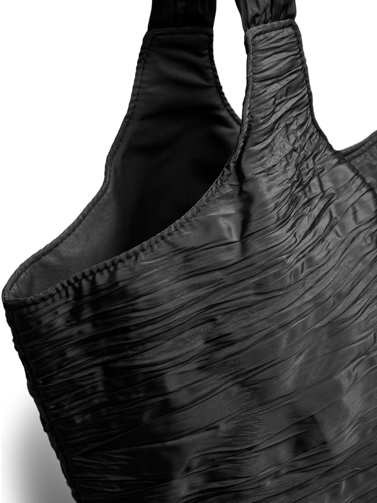 FLORA SHOPPER BLACK