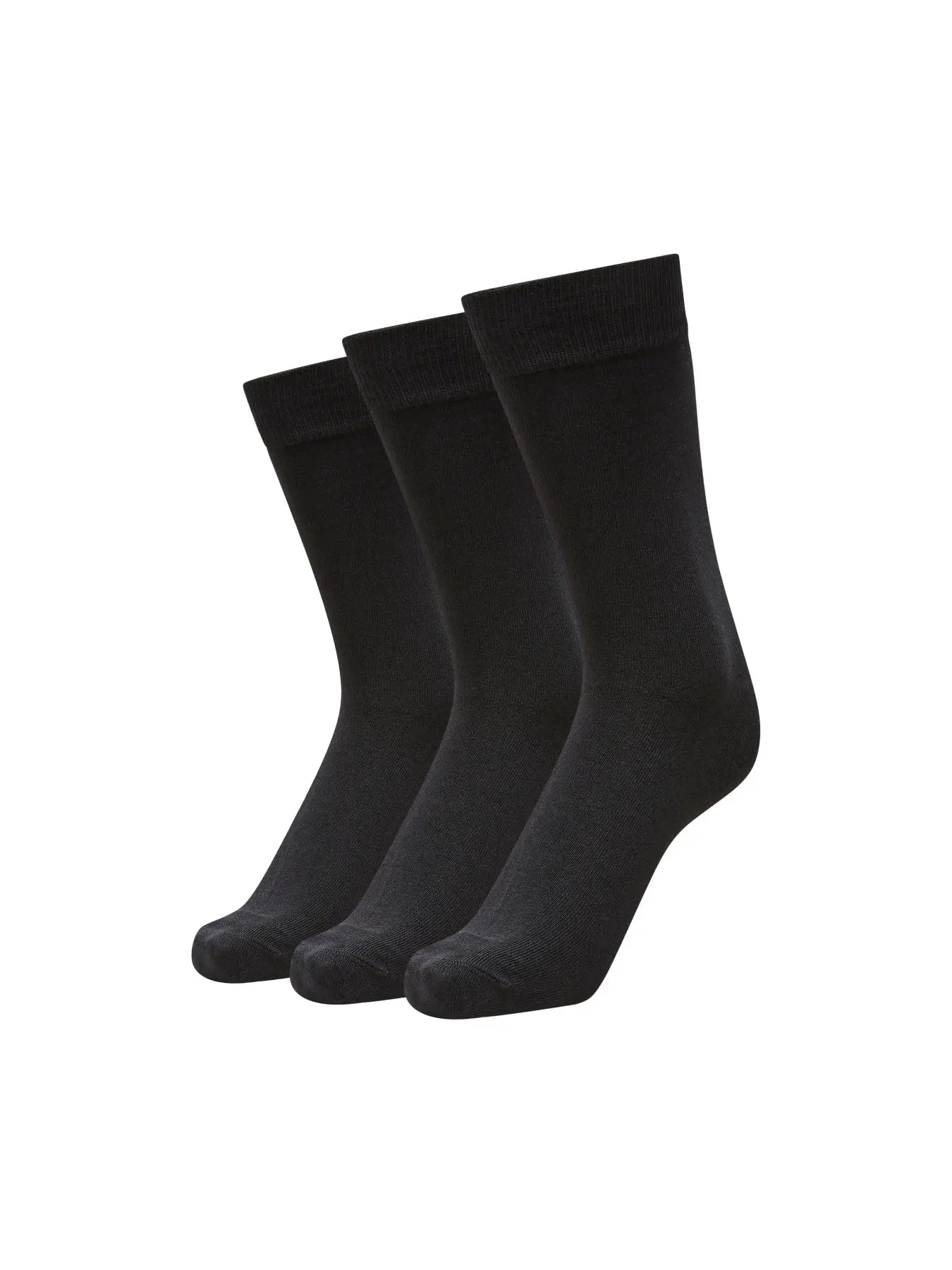 SLH 3-PACK SOCKS BLACK