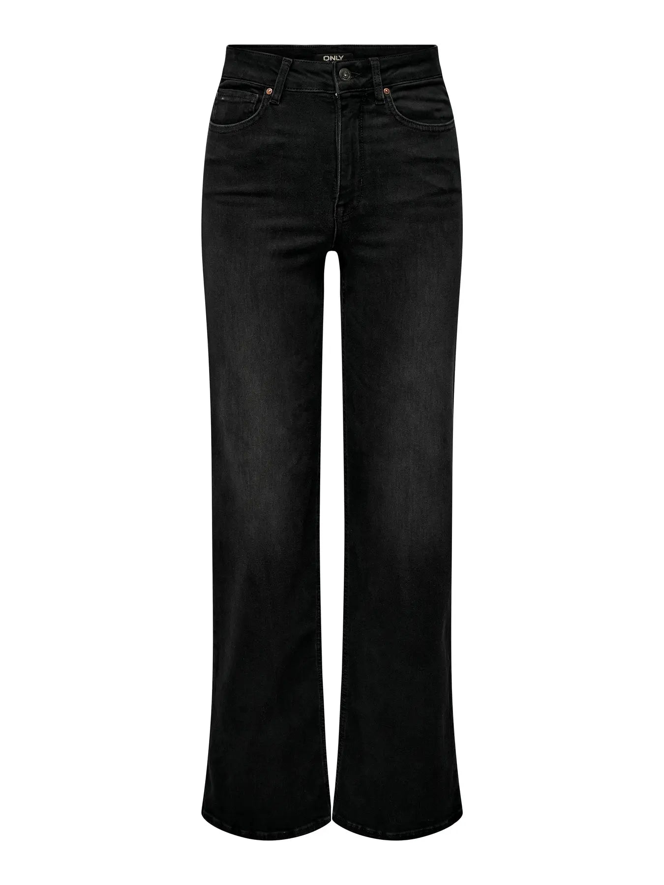 MADISON BLUSH HW WIDE WASHED BLACK L32