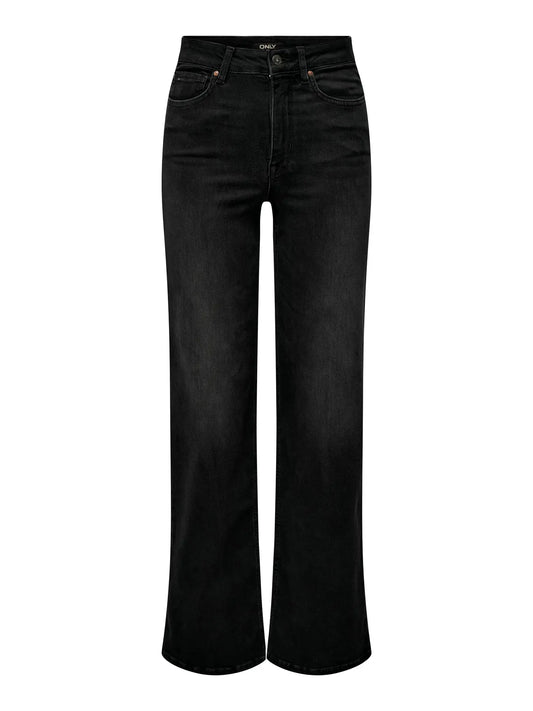 MADISON BLUSH HW WIDE WASHED BLACK L32