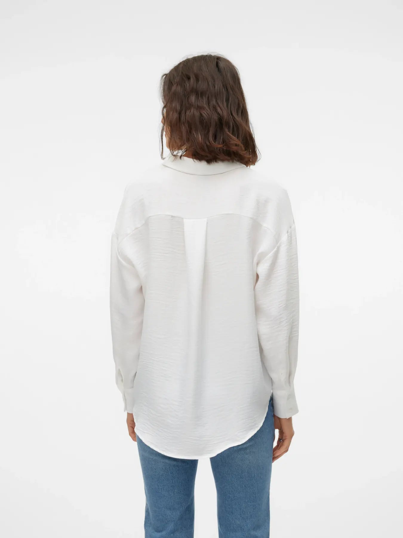 MELANEY QUEENY SHIRT SNOW WHITE