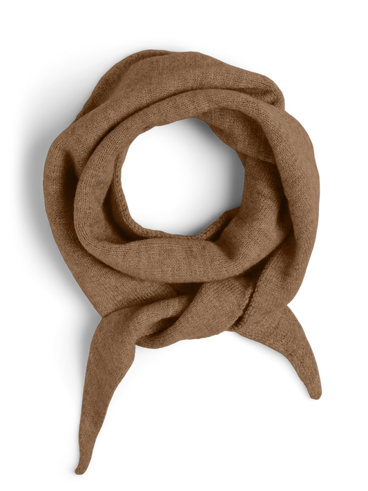 KOMMA SCARF TOASTED COCONUT